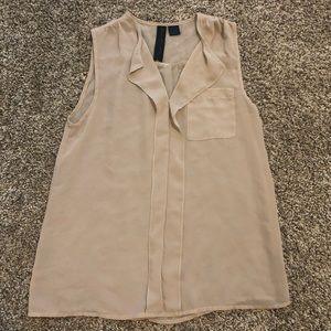 Tan Petticoat Alley Blouse